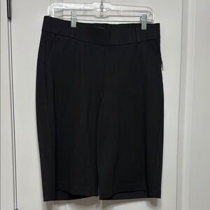 NYDJ Black Knee-length Bermudas